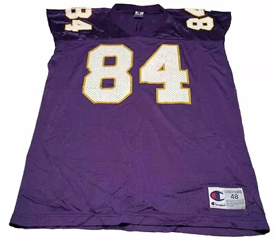 XL Vintage 90’s Randy Moss Minnesota Vikings Jersey Champion ALTERED SLEEVELESS • $24.99