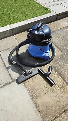 Numatic Charles CVC 370-2 Corded Wet And Dry Bag Cylinder Vacuum Cleaner - Blue • £139.80