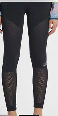 Stella Mccartney Adidas Train Warp Tight Leggings Black Size Small • $70