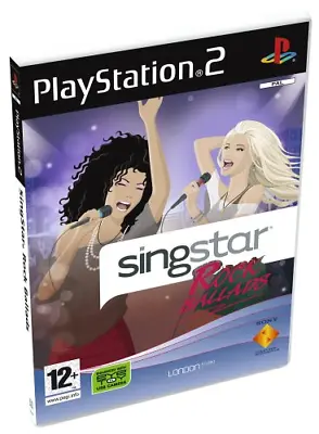 £4.91 • Buy Singstar Rock Ballads Solus (Sony PlayStation 2 2007) FREE UK POST