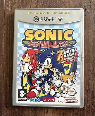 Sonic Mega Collection - Nintendo GameCube - Complete - PAL • £9.99