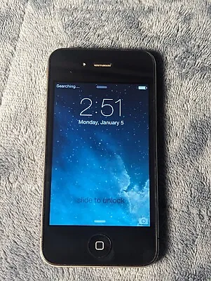 Apple IPhone Locked Black Model A1332 • $29.99