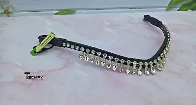 $58 • Buy V-Shaped Horse Crystal Browband - Makes Your Horse Stand Out In The Ring