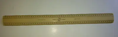 W & G Australia Model WG/S1112A Hand Scale 16th  32nd Size Engine Divided Ruler  • $8