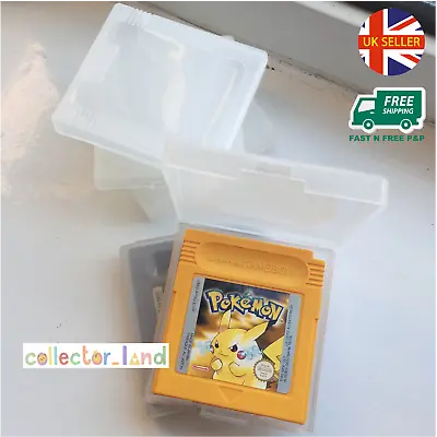 6 X Cartridge Case Nintendo GameBoy Game Original Colour Card Storage Box GB GBC • £5.95
