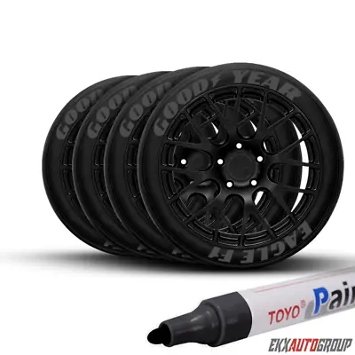 Waterproof Permanent Paint Marker Pen Car Tyre Tire Tread Rubber Metal Pen Toyo • $3.99