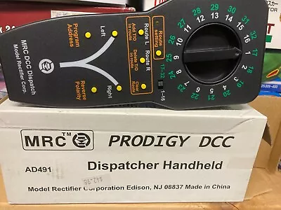 MRC  # AD491  PRODIGY DCC DISPATCHER HANDHELD UNIT New In Box • $32