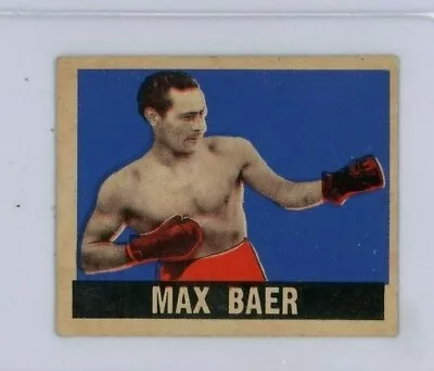 1948 Leaf Boxing Max Baer #93 VG+ • $40