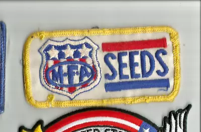 MFA Seeds Advertising Patch 2 X 4 #7525 • $10