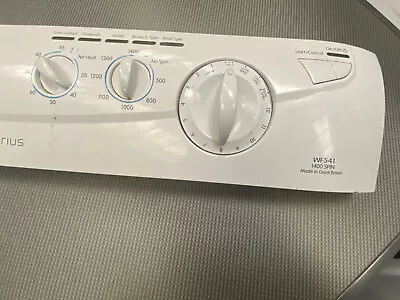 £24.76 • Buy Hotpoint WF541 Washing Machine Fascia Panel GENUINE