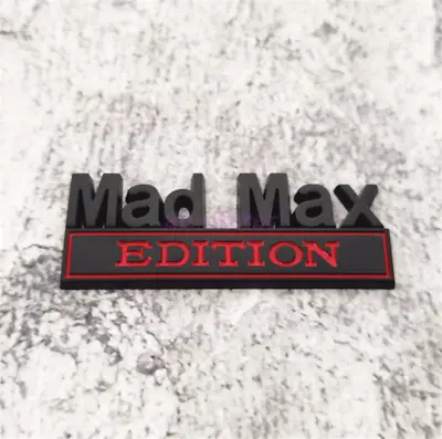 2X Mad Max Edition Emblem Decal Badge Sticker Fender Fit Ford Chevy Car Truck AU • $19.35