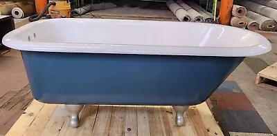 Clawfoot Cast Iron Bathtub Vintage Bathroom Professionally Restored Victorian • $1225