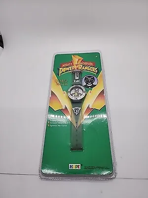 Power Rangers Watch Black Ranger Zach Mighty Morphin Jason 1994 Vintage • $20