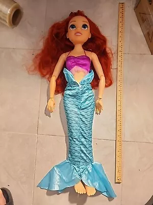 Disney Princess Little Mermaid 32  ARIEL MY SIZE DOLL Jakks Pacific • $34.99