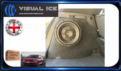 £146.96 • Buy Vw Golf Mk7 12+ New Stealth Sub Speaker Enclosure Box Sound Bass Car Audio 10 