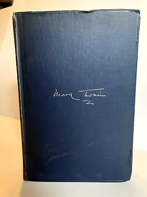 Mark Twain's Notebook Signed By Albert Bigelow Paine: Lit Executor & Biographer • $280