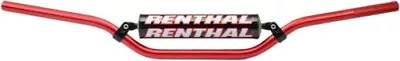 Renthal 7/8in. Handlebar - RC/OEM Honda And Kawasaki Bend - Red (7/8in.) 941668 • $98.20