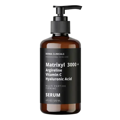 Matrixyl 3000 Argireline Vitamin C Hyaluronic Acid Peptide Wrinkle SERUM - 4oz • $17.99