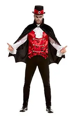 Smiffys 51052M Vampire Costume Men Black M - Size 38 -40  • £16.56