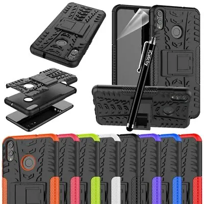 Huawei Honor 8A 8X Phone Case Heavy Duty Armor Shockproof Cover For Honor • £5.95