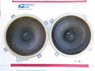 2 Ampex 8  Full Range Speakers For Parts • $99