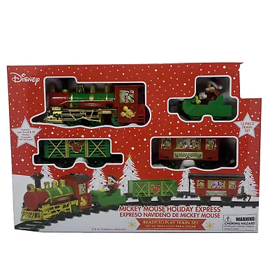 Disney Mickey Mouse Holiday Express 12 Piece Train Set For CHRISTMAS BRAND NEW! • $44.87