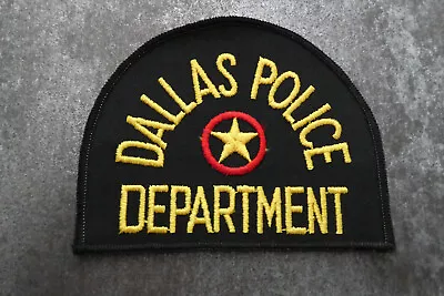 £4.49 • Buy Dallas Police USA Woven Cloth Patch Badge (L46S)