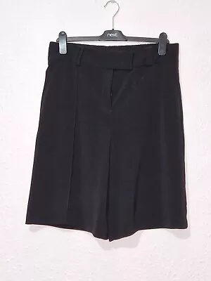 BNWT Next Tailored Black Shorts Size 14 • £10