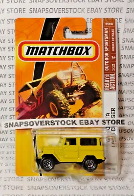 2009 Matchbox Yellow '68 Toyota Land Cruiser (fj40) Mbx #89 1st Release Model • $24.95