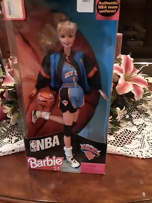 Barbie Doll NBA New York Knicks Basketball 1998 Mattel #20714 NRFB Collectable  • $67.43