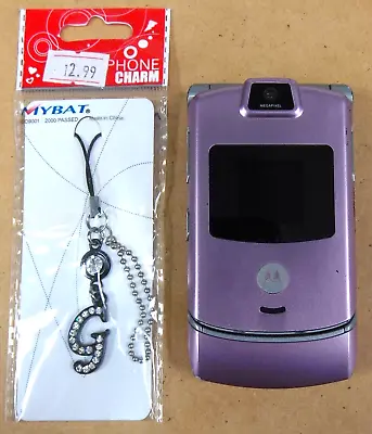 Motorola RAZR V3m - Pink And Silver ( Verizon ) Very Rare Cellular Flip Phone • $84.99