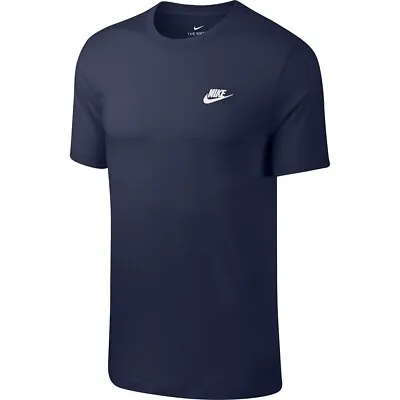 Nike Men's Sportswear Club Swoosh Logo Muscle Tee Top T Shirt New With Tags • $21.39