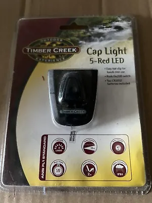 Timber Creek Cap Light 5-Red LED • $9.99