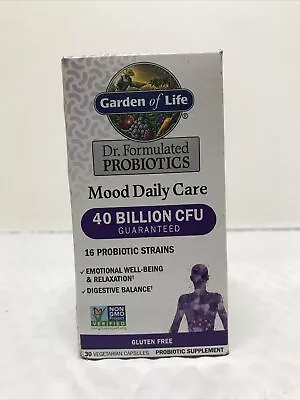 $12.50 • Buy Garden Of Life Dr. Formulated Probiotics Mood Daily Care 30ct Exp 12/23 New