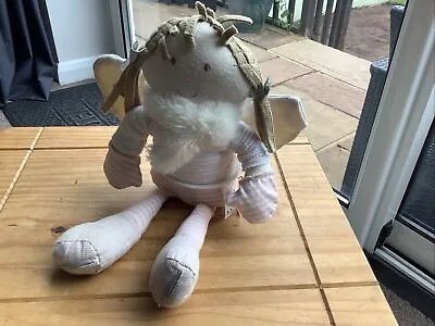 Mamas & Papas Once Upon A Time Fairy Berry Angel Doll Soft Toy • £7.50