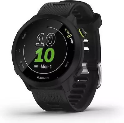 Garmin Forerunner 55 GPS Running Watch Smartwatch Fitness Tracker - Black • $149.95