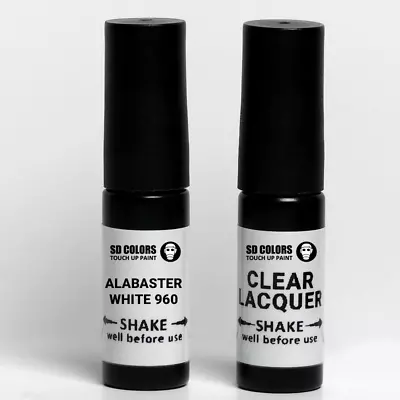 Touch Up Paint Lacquer For Mercedes-benz Alabaster White 960/9960 Repair • $4.99