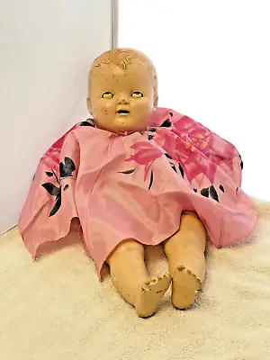 Vintage Baby Hendren Doll 19  Tall • $58