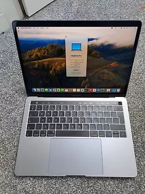 2018 Apple MacBook Pro 13.3 In I5 Th Gen 8GB RAM 256GB SSD Laptop - Space Grey • £300