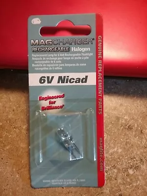 Magcharger Rechargeable Halogen 6V Nicad # LR0001 • $16