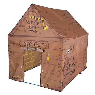 Pacific Play Tents Clubhouse Tent BrownUSAFree Shipping • $33.12