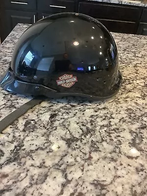 Vintage Medium Simpson Harley Davidson Helmet Shorty • $30