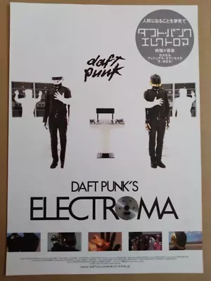 Daft Punk's Electroma  Japan B5 Mini Poster 2006  Flyer Chirashi  NM Rare!! • $60