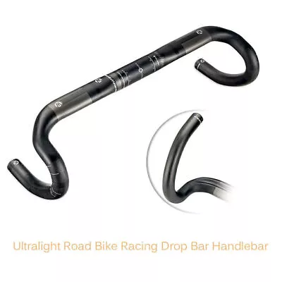 Carbon Fiber Bicycle MTB Handlebar Drop Bar Mountain Bike For JIMAITEAM 420mm US • $59.28