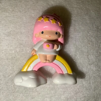 $34.95 • Buy Vintage 1980-90’s SANRIO LITTLE TWIN STARS LALA Sitting On A Rainbow Figure RARE