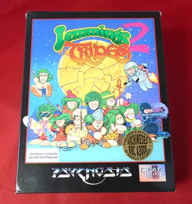 Lemmings 2 The Tribes For Acorn RISC OS On 4x 3.5  Discs Game & Instructions • £39.99