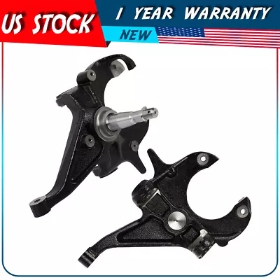 Pair 2'' For Chevy S10/GMC Sonoma/GMC S15 Pickup 2WD Only Drop Lowering Spindles • $119.69