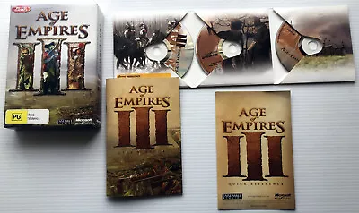 Age Of Empires III - Windows XP PC DVD-ROM Game In Retail Box LIKE NEW • $9.95