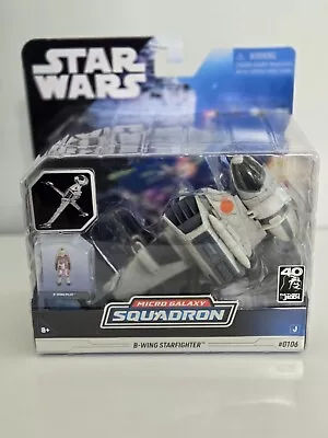 Star Wars Micro Galaxy Squadron #0106 B-Wing Starfighter Series 5 New • $50