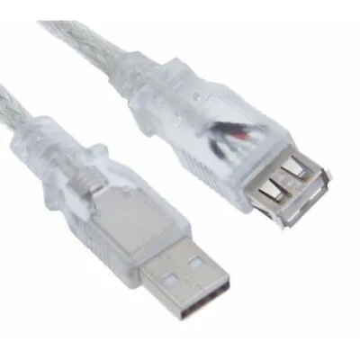 $11.95 • Buy Astrotek USB 2.0 Extension Cable 5m - Type A Male To Type A Female Transparent
